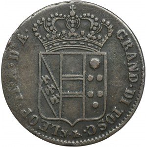 Italy, Duchy of Tuscany, Leopold II, 5 Quattrini Florence 1830