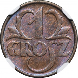 1 cent 1934 - NGC MS65 BN