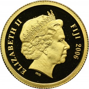 Fidži, Elizabeth II, 5 dolárov 2006 - Stonehenge