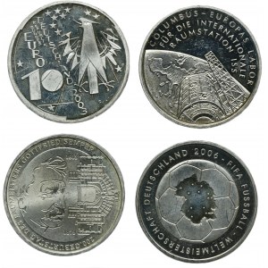 Sada, Nemecko, 10 € (4 ks)