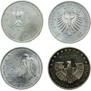 Set, Germany, 10 Euro (4 pcs.)