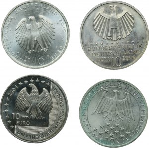 Sada, Nemecko, 10 € (4 ks)