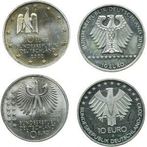 Set, Germany, 10 Euro (4 pcs.)