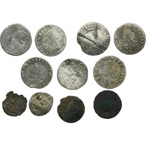 Set, Austria and Silesia, Mix of coins (11 pcs.)