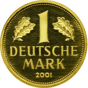 Nemecko, 1 Mark Berlin 2001 A