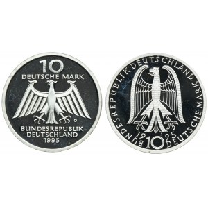 Set, Germany, FRG, 10 Mark 1995 (2 pcs.)