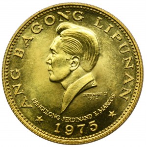 Filipíny, Republika, 1 000 Piso Mnichov 1975 - Ferdinand E. Marcos