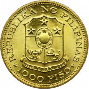 Filipíny, Republika, 1 000 Piso Mnichov 1975 - Ferdinand E. Marcos
