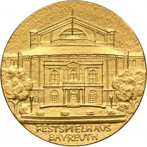 Germany, Richard Wagner Medal, Bayreuth Festival Hall 1963