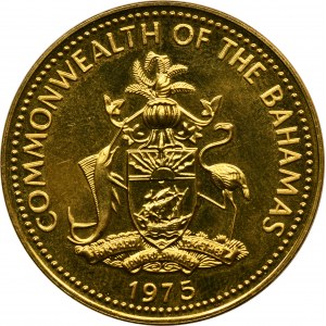 Bahamas, 100 Dollars 1975 - Second anniversary of Independence