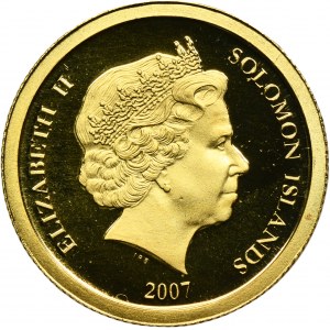 Šalamúnove ostrovy, Alžbeta II, 10 USD 2007 - Rímske koloseum
