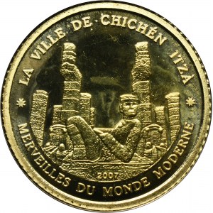 Pobřeží slonoviny, 1 500 CFA franků 2007 - Chichén Itzá