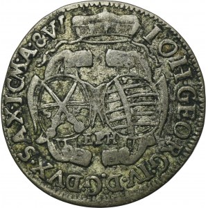 Germany, Electorate of Saxony, Johann Georg IV, 1/12 Thaler Leipzig 1694 EPH