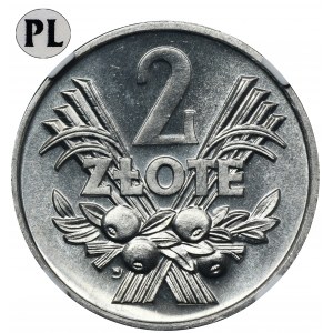 2 złote 1970 Jagody - NGC MS67 PROOF LIKE - jak lustrzanka