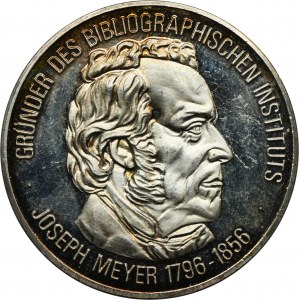Germany, FRG, Medal Joseph Meyer Encyclopedia in 25 volumes 1979
