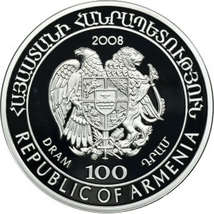 Armenia, 100 Dram Warsaw 2008 - Armenian Mouflon