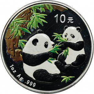 Chiny, 10 Yuan 2005 Panda