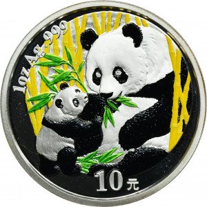 Chiny, 10 Yuan 2005 Panda