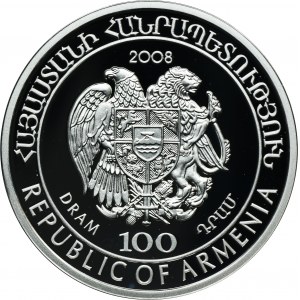 Armenia, 100 Dram Warsaw 2008 - Boreal Owl