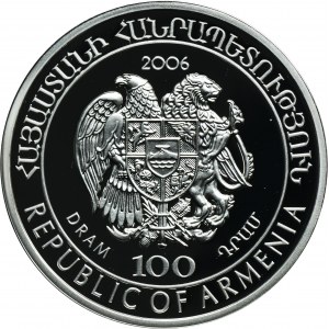 Armenia, 100 Dram Warsaw 2006 - Erinaceus Auritus