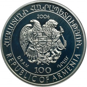 Armenia, 100 Dram Warsaw 2006 - Caucasian Wildcat