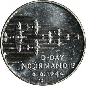 Česká republika, 200 korún Llantrisant 1994 - Vylodenie spojencov v Normandii