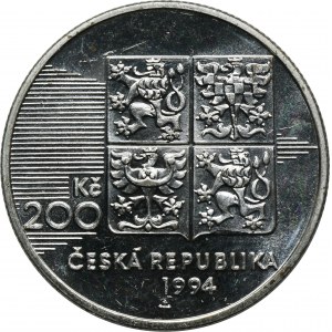 Česká republika, 200 korún Llantrisant 1994 - Vylodenie spojencov v Normandii