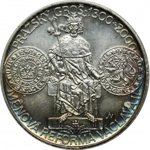 Česká republika, 200 korún Jablonec nad Nisou 2000 - Václav II Menová reforma