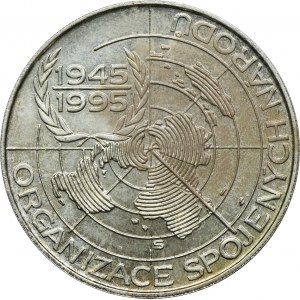Česká republika, 200 korún Jablonec nad Nisou 1995 - 50. výročie založenia OSN