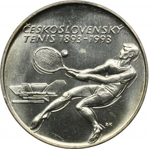 Czechoslovakia, 500 Korun Kremnitz 1993 - Czechoslovak Tennis