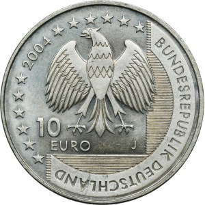Nemecko, 10 Euro Hamburg 2004 J - Dolné Sasko Národný park Waddenské more