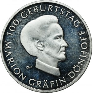 Nemecko, 10 Euro Hamburg 2009 J - 100. výročie narodenia Marion Gräfin Dönhoffovej