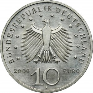 Nemecko, 10 Euro Stuttgart 2006 F - 225. výročie narodenia Karla Friedricha Schinkela