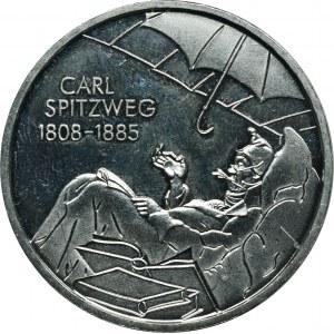 Nemecko, 10 Euro Mníchov 2008 D - 200. výročie narodenia Carla Spitzwega
