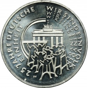 Germany, 25 Euro Karlsruhe 2015 G - 25 Years of German Reunification
