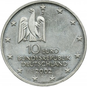 Germany, 10 Euro Hamburg 2002 J - Documenta Exhibition of Contemporary Art 2002