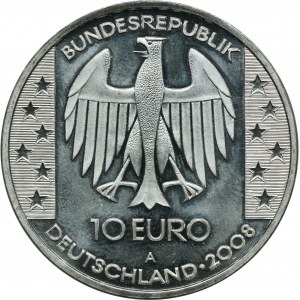Germany, 10 Euro Berlin 2008 A - Disc from Nebra