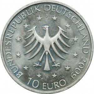 Germany, 10 Euro Hamburg 2009 J - 100th Birth Anniversary of Marion Gräfin Dönhoff