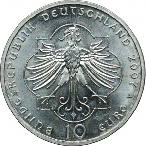 Germany, 10 Euro Berlin 2007 A - 800th Birth Anniversary of Elisabeth of Thuringia