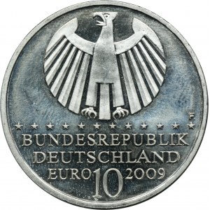 Germany, 10 Euro Stuttgart 2009 F - 400th Anniversary of Kepler's Law