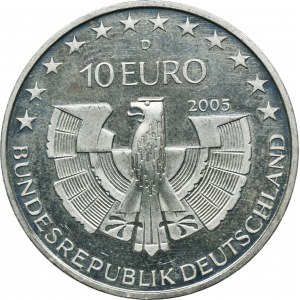 Nemecko, 10 Euro Mníchov 2005 D - Národný park Bavorský les