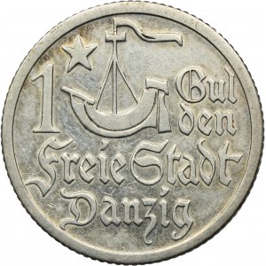 Svobodné město Gdaňsk, 1 gulden 1923 Koga