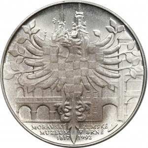 Československo, 100 korún Kremnica 1992 - 175. výročie založenia Moravského zemského múzea v Brne