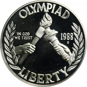 USA, 1 Dollar San Francisco 1988 S - Seoul Olympics