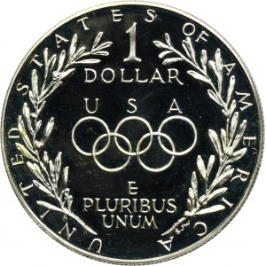 USA, 1 Dollar San Francisco 1988 S - Seoul Olympics