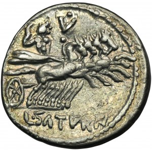 Roman Republic, Appuleius Saturninus, Denarius