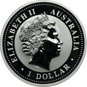 Australia, Elizabeth II, 1 Dollar Perth 2007 - Kookaburra