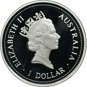 Australia, Elizabeth II, 1 Dollar Perth 1996 - Kookaburra