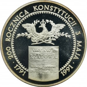 200 000 PLN 1991 200. výročí Ústavy 3. května