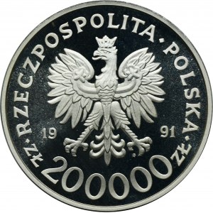 200.000 złotych 1991 200. rocznica Konstytucji 3 Maja